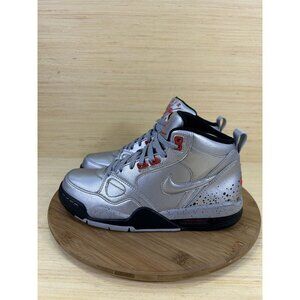 Nike Air Flight 2013 Metallic Silver Speckle Athletic Shoes Womens Size 8.5